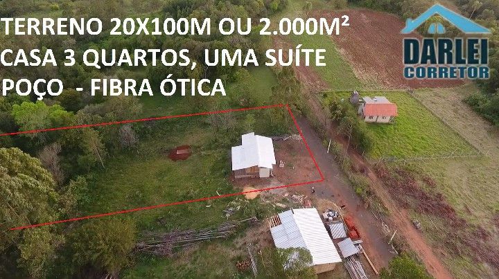 Chácara de 2.000 m² em Taquara, RS