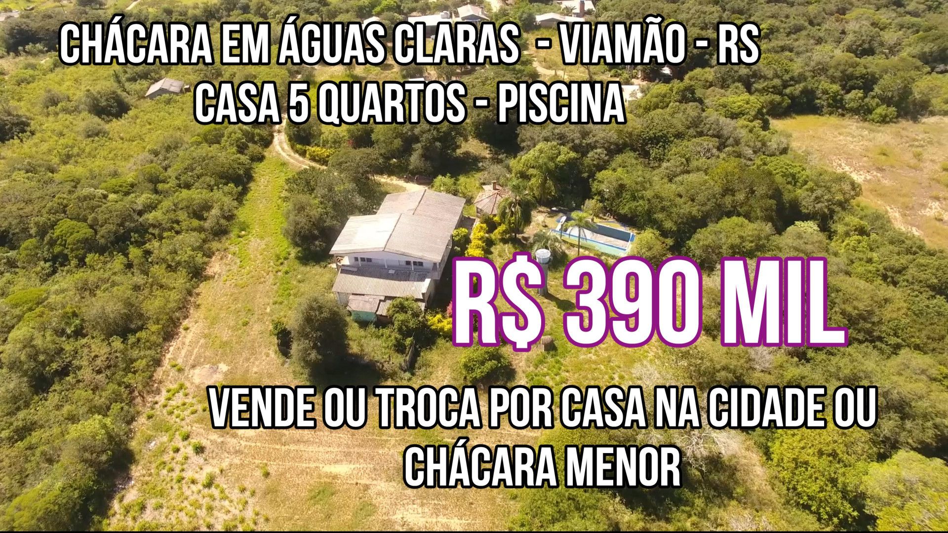 Chácara de 2 ha em Viamão, RS