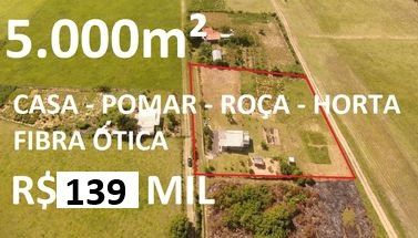 Chácara de 4.800 m² em Santo Antônio da Patrulha, RS