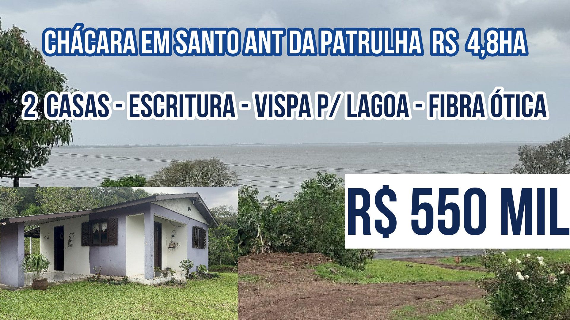 Chácara de 5 ha em Santo Antônio da Patrulha, RS