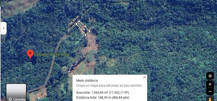 Chácara de 1.500 m² em Caraá, RS