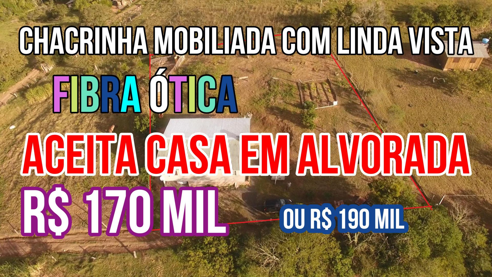 Chácara de 1.900 m² em Caraá, RS