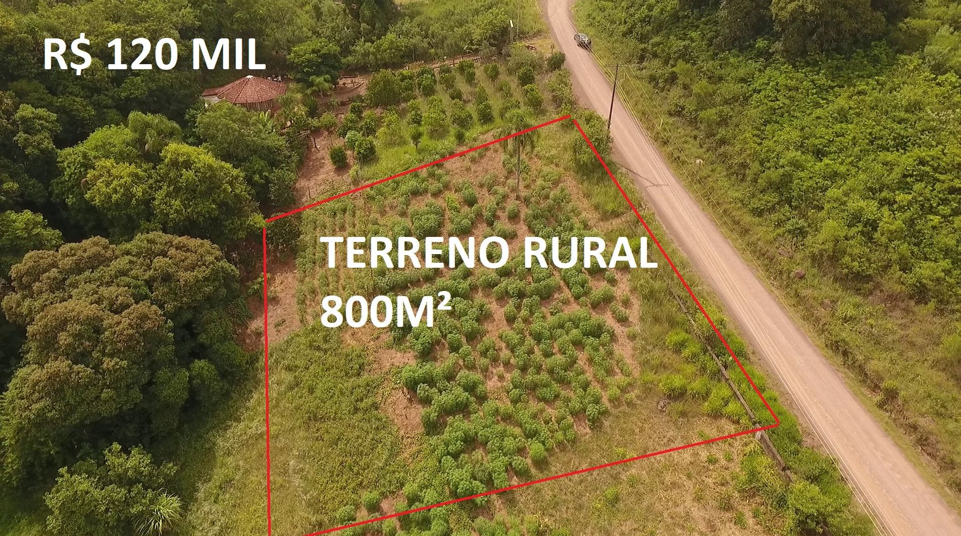 Chácara de 880 m² em Taquara, RS